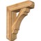 Ekena Millwork Olympic Craftsman Rough Sawn Bracket w/ Offset Brace, Western Red Cedar, 8"W x 30"D x 34"H BKT0806X30X34OLY04RWR - alternate 1